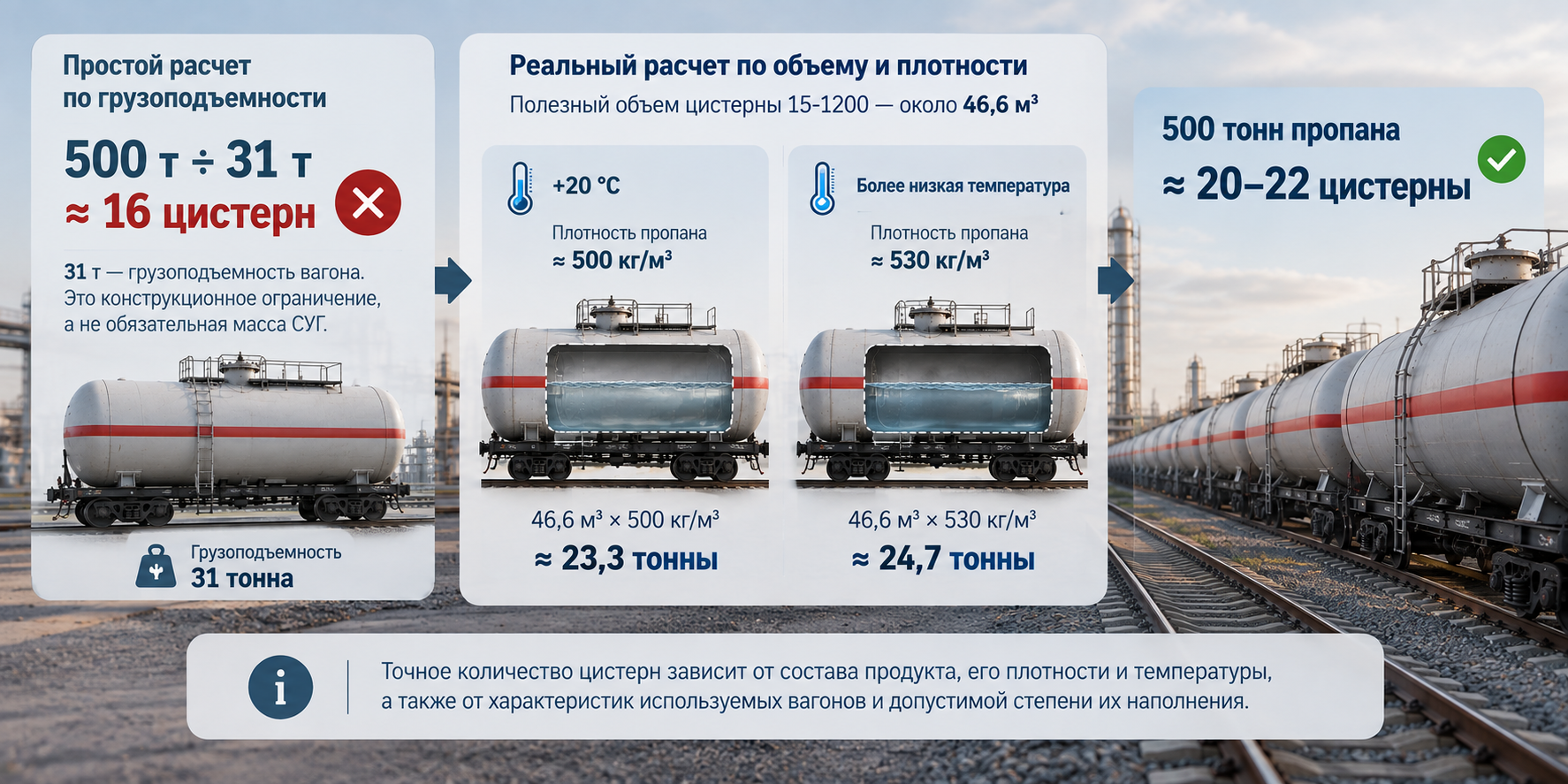 Расчет цистерны